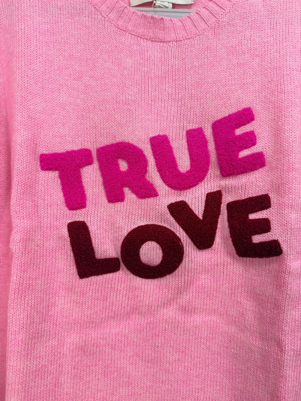NWT Lilly Pulitzer 'TRUE LOVE' Pippy Sweater in Heathered Conch Shell Pink - Picture 8 of 16
